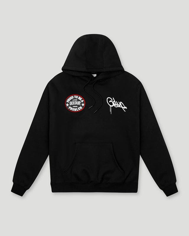Proud To Be A Problem Hoodie Black/Red