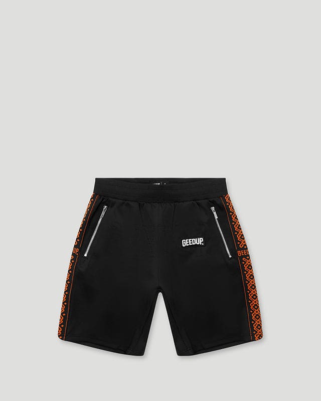 Core Logo G-Tape Shorts Black/Burnt Orange
