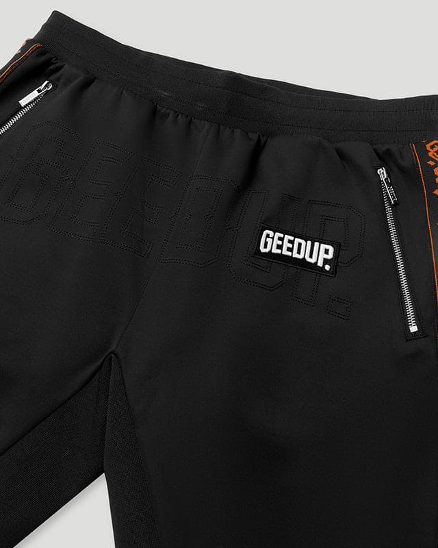 Core Logo G-Tape Shorts Black/Burnt Orange
