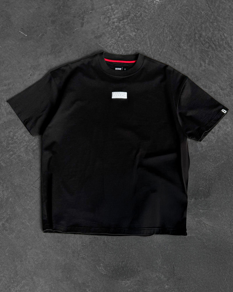 Core Logo Badge T-Shirt Black/White