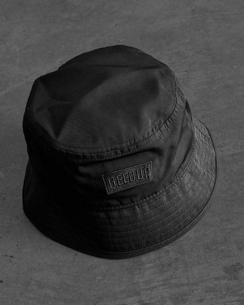 Core Logo Badge Nylon Bucket Hat