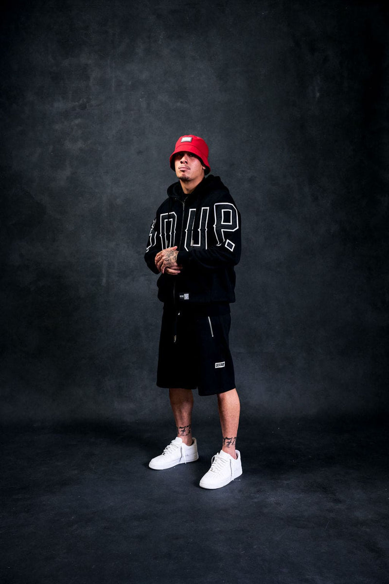 G.D.U.P Shorts Black/White