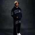 Team Logo/Handtstyle Trackpant Black/Grey/White3