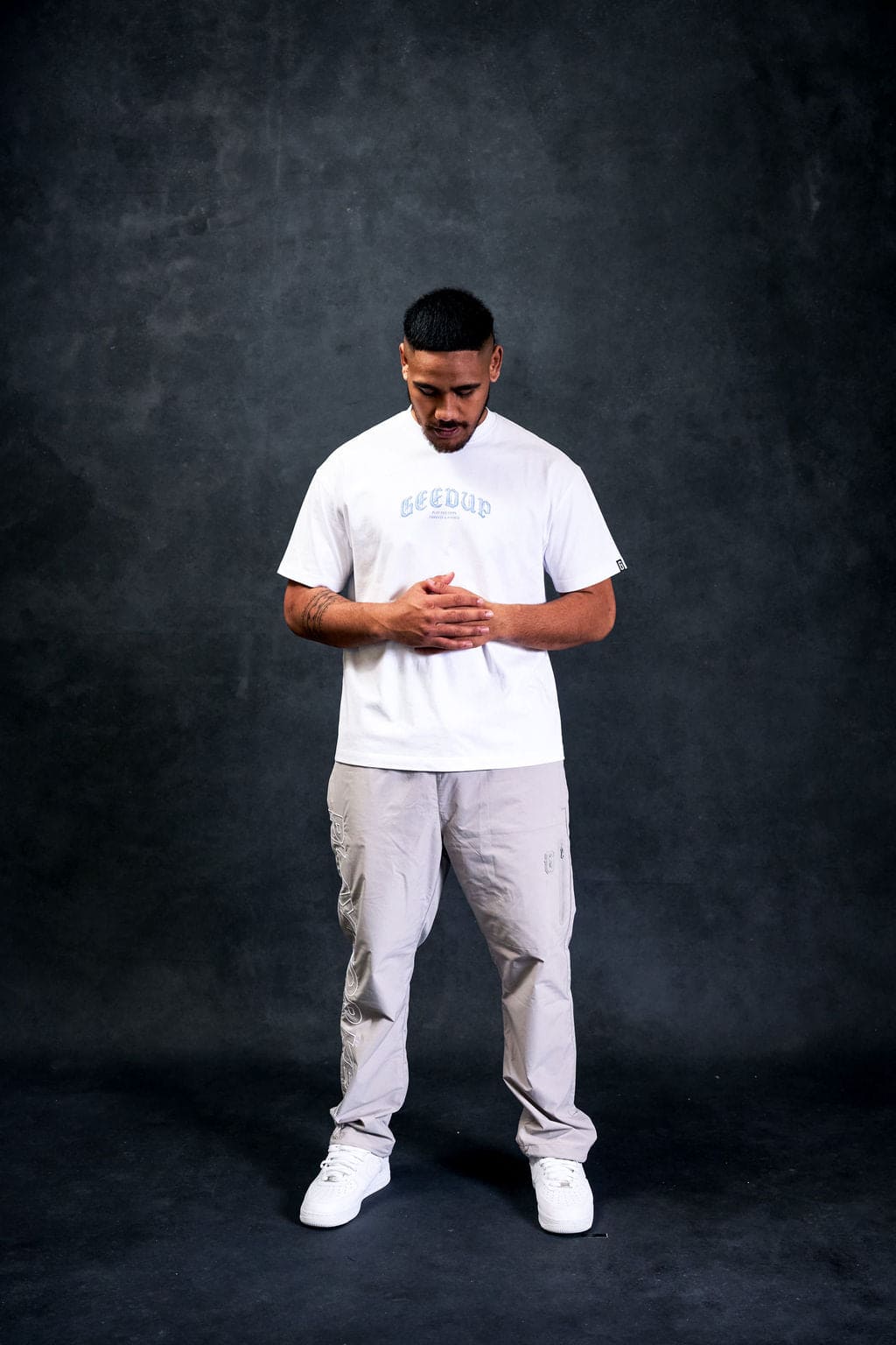 Chrome T-Shirt White/Cool Blue