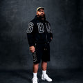 G.D.U.P Zip Hoodie Black/White3