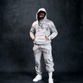 Team Logo/Handtstyle Trackpant Double Grey3