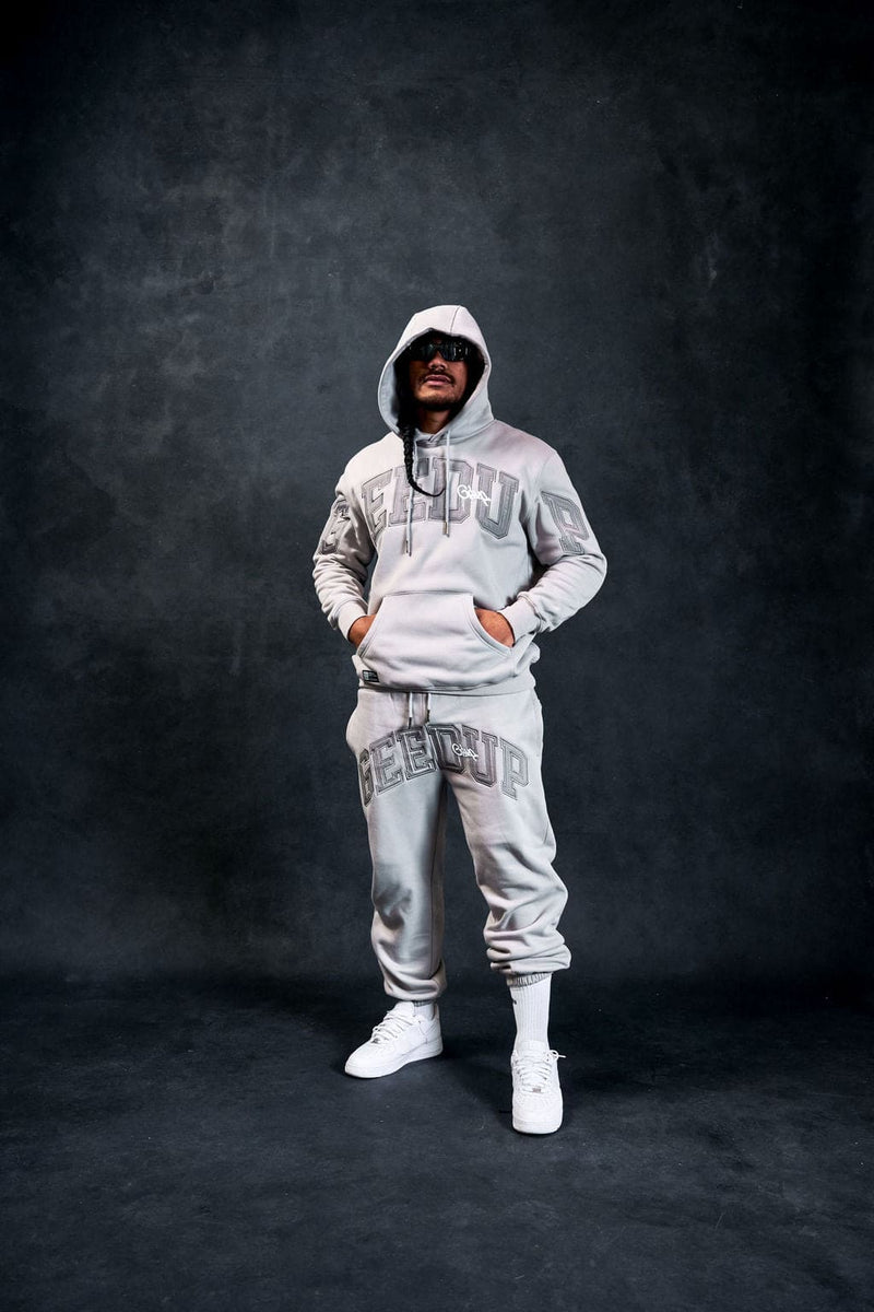 Team Logo/Handtstyle Trackpant Double Grey