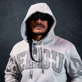 Team Logo/Handstyle Hoodie Double Grey3