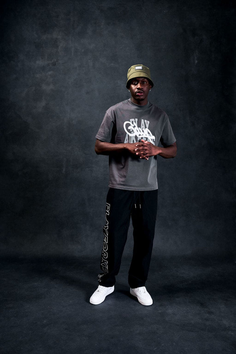 Play 4 Keeps T-Shirt Charcoal/White