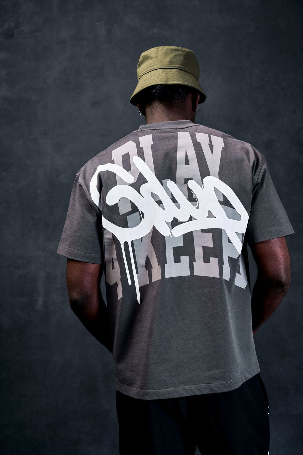 Play 4 Keeps T-Shirt Charcoal/White