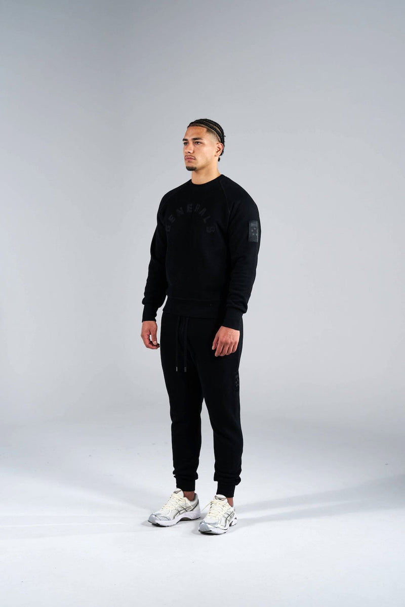 Generals Classic Fit Crewneck Jet Black