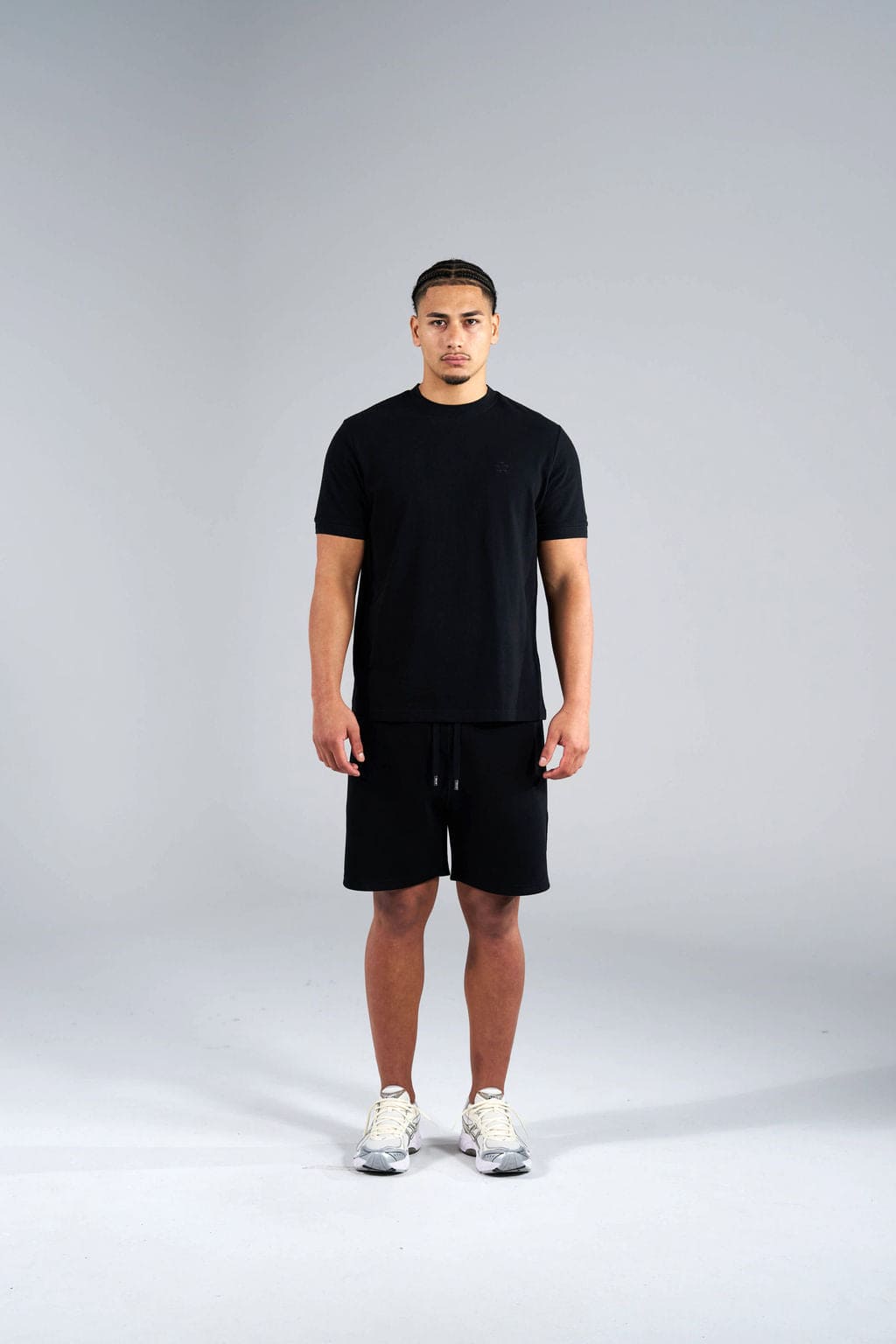 Generals Slim Fit Pique T-Shirt Jet Black