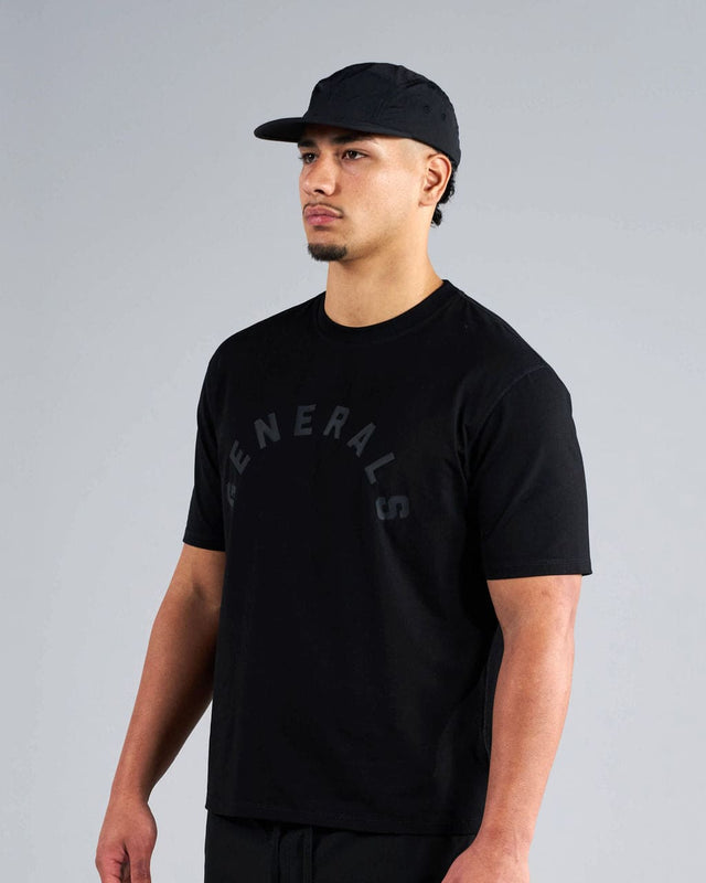 Generals 5 Panel Hat Jet Black