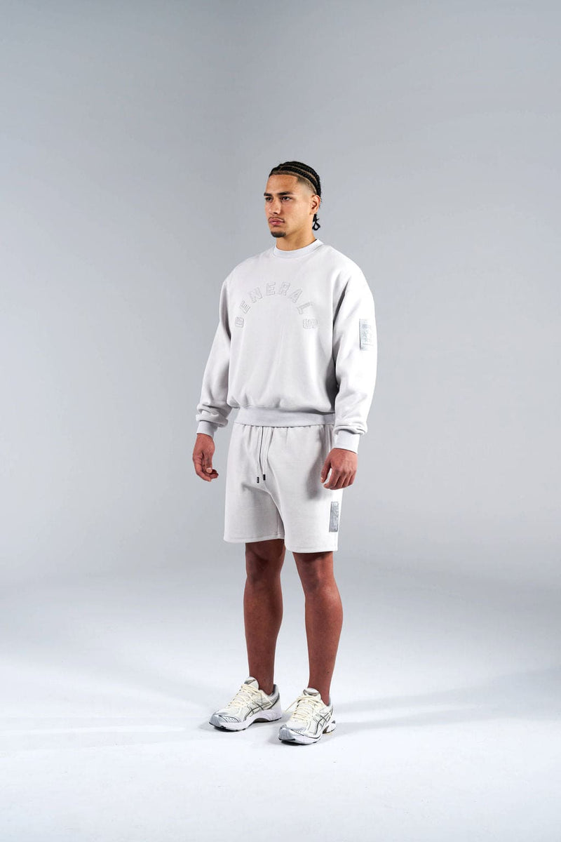 Generals 6 Inch Pique Shorts Nimbus Grey