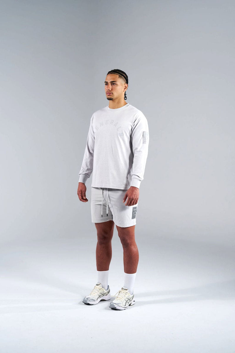 Generals Classic Fit Longsleeve T-Shirt Nimbus Cloud