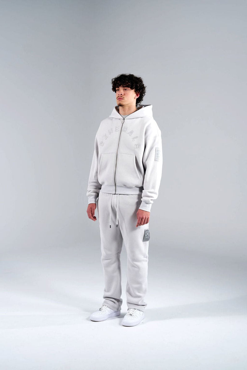 Generals Oversized Zip Hoodie Nimbus Cloud