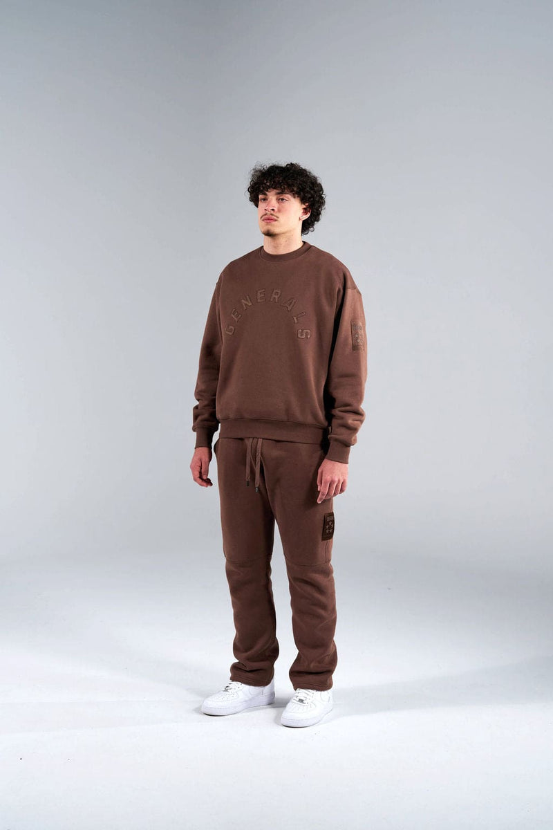 Generals Straight Leg Trackpants Chestnut