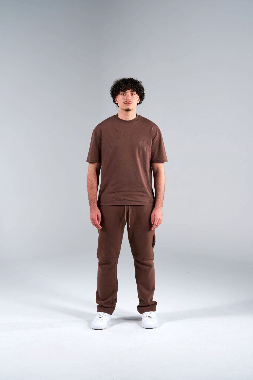 Generals Slim Fit T-Shirt Chestnut