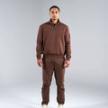 Generals Classic Zip Qtr Zip Chestnut2