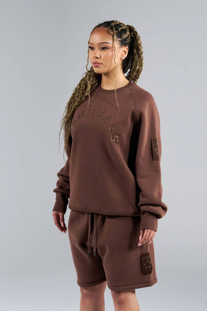Generals Classic Fit Crewneck Chestnut