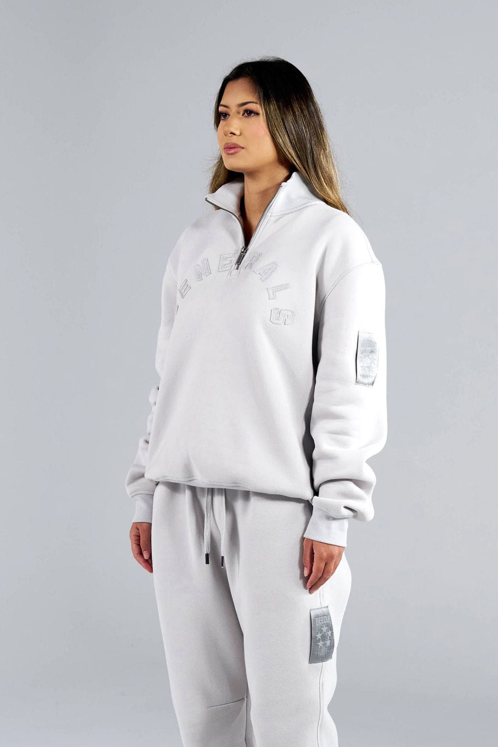 Generals Classic Qtr Zip Nimbus Cloud