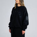 Generals Oversized Crewneck Jet Black7
