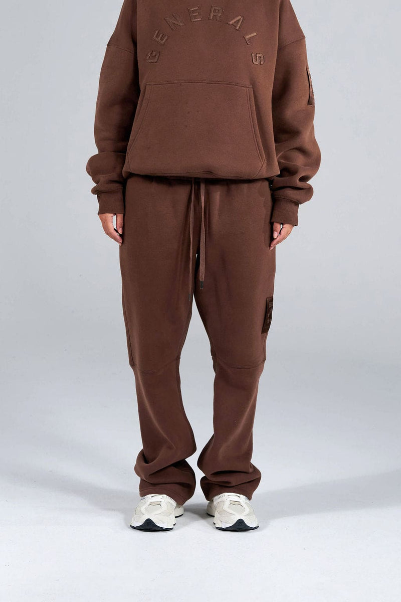 Generals Straight Leg Trackpants Chestnut