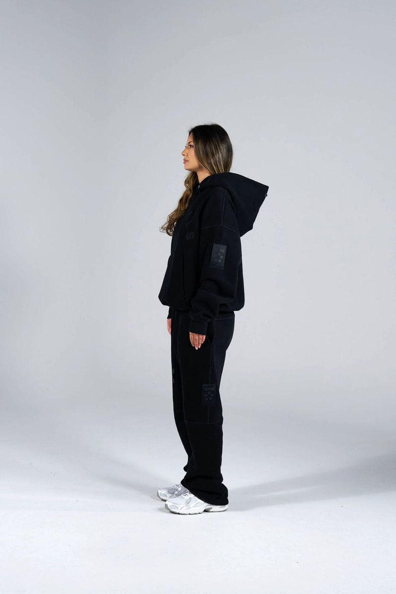Generals Straight Leg Trackpants Jet Black