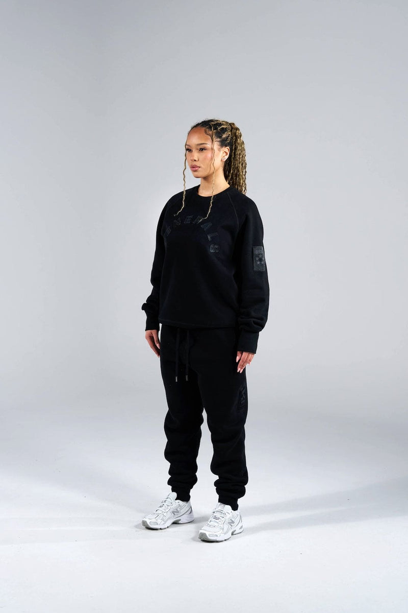 Generals Classic Fit Crewneck Jet Black