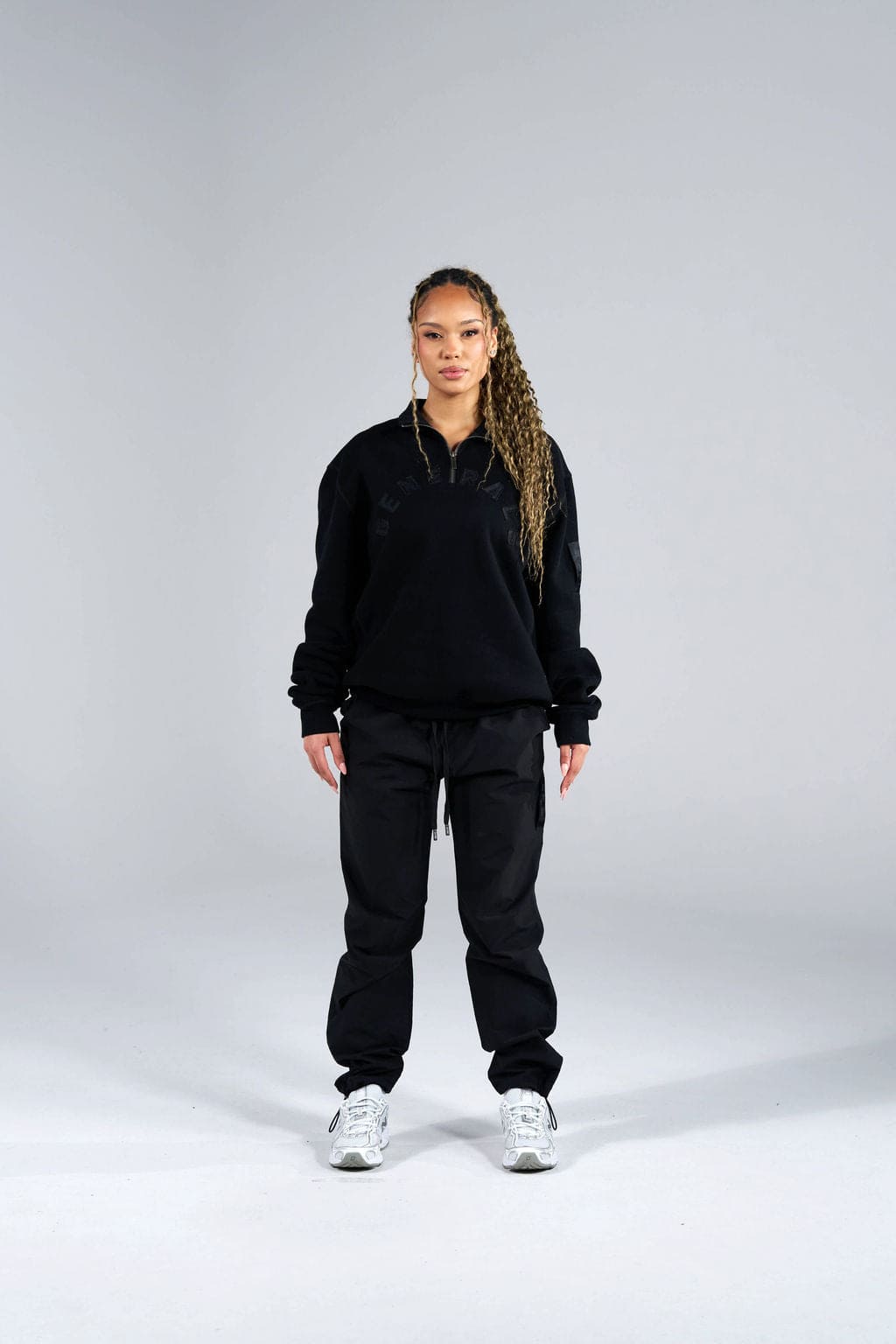 Generals Nylon Trackpants Jet Black