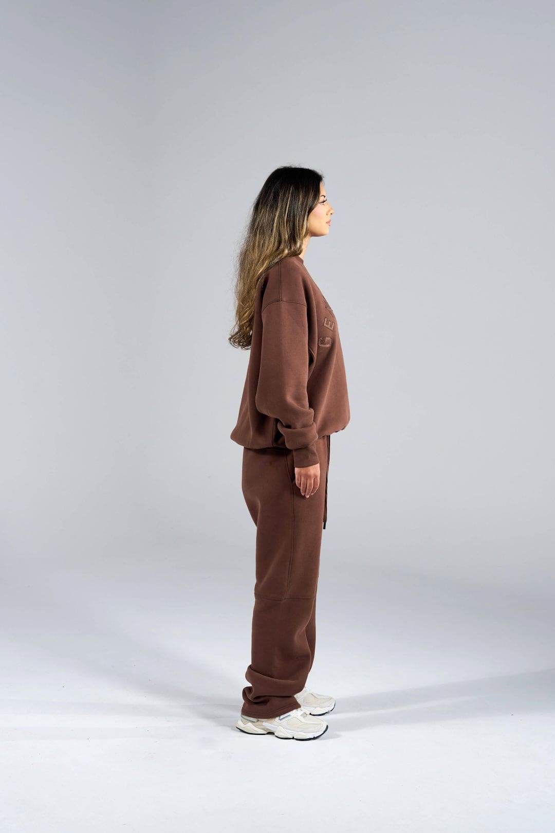 Generals Oversized Crewneck Chestnut