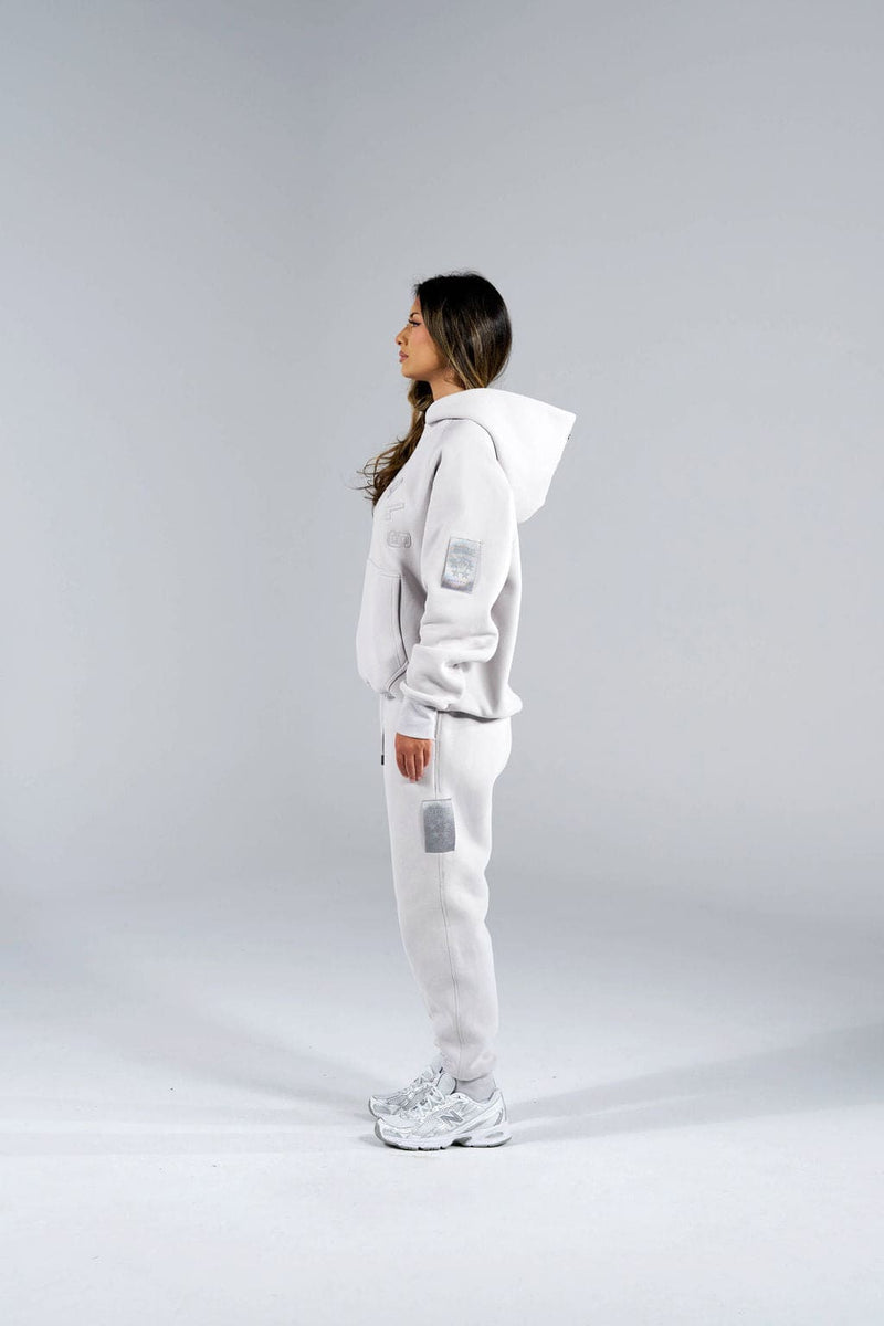 Generals Classic Fit Raglan Hoodie Nimbus Cloud