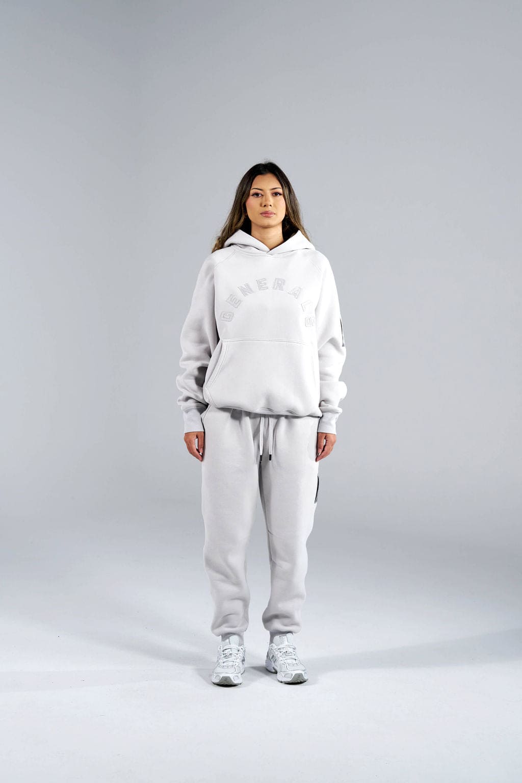 Generals Classic Fit Raglan Hoodie Nimbus Cloud