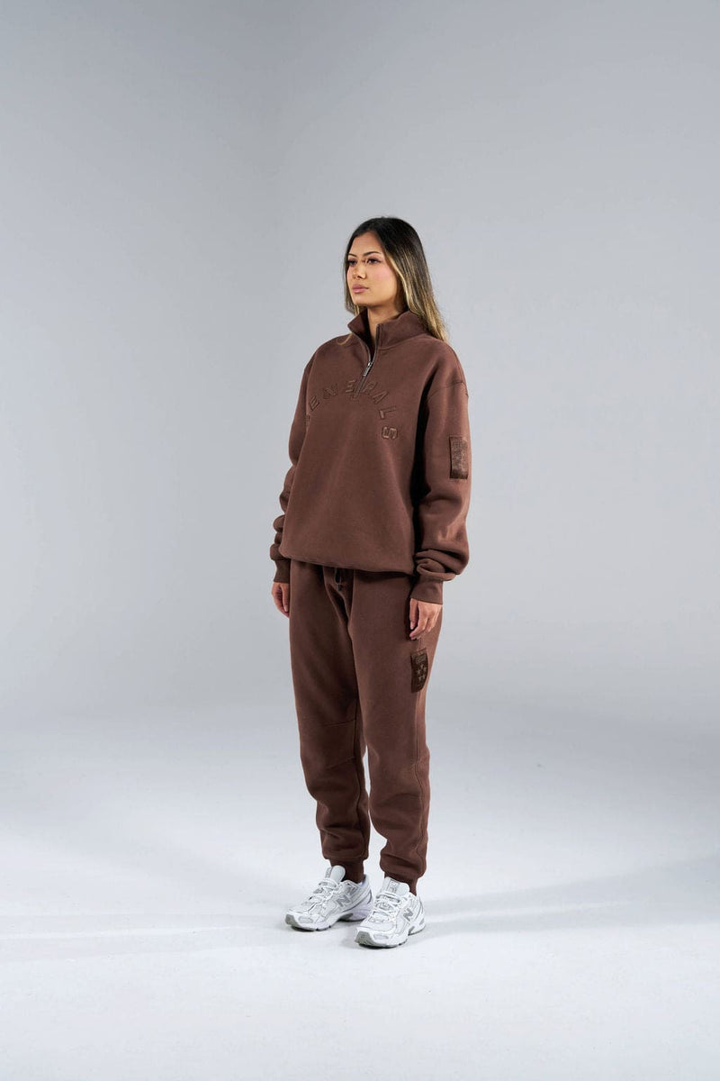 Generals Classic Zip Qtr Zip Chestnut