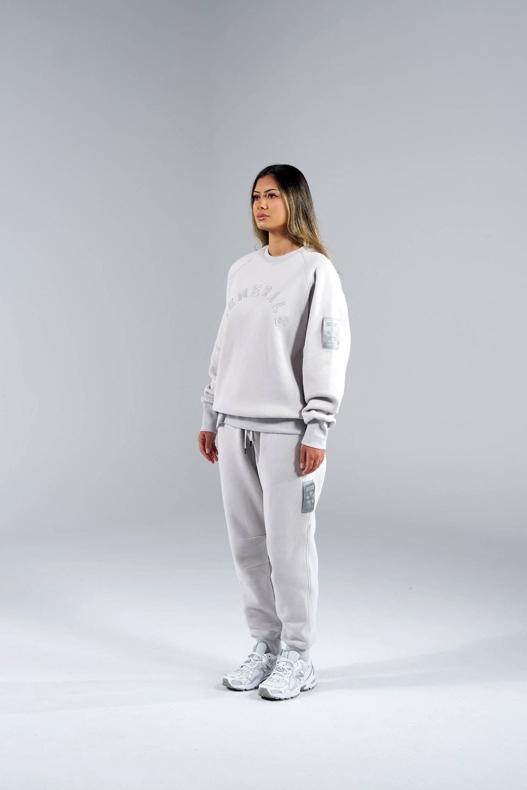 Generals Classic Fit Crewneck Nimbus Cloud