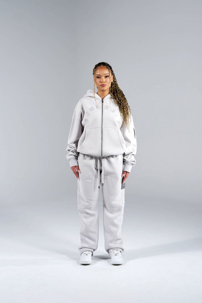 Generals Oversized Zip Hoodie Nimbus Cloud