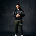 Team Logo x Trapstar Signature Jacket Black/White/Red3