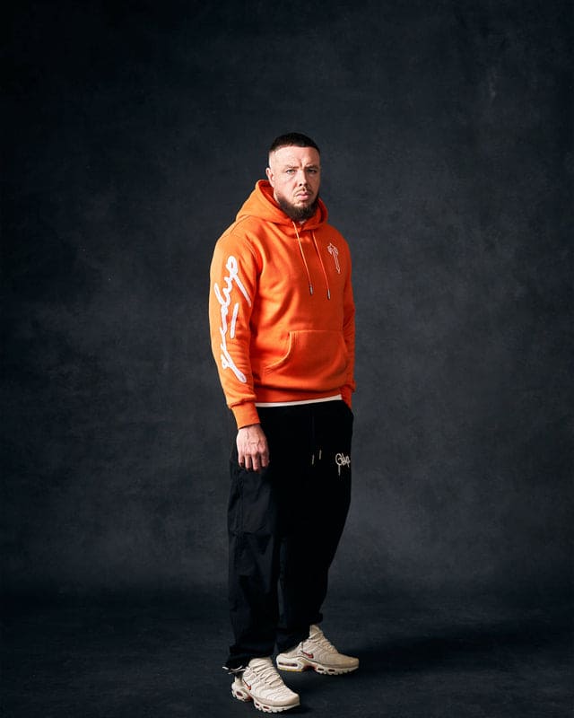 Signature x Trapstar T Hoodie Orange/White
