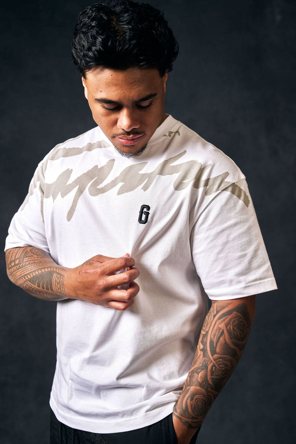 G x Trapstar Signature T-Shirt White