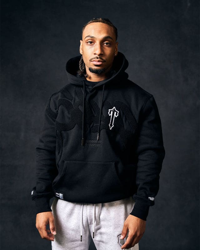 Signature x Trapstar T Hoodie Black/White