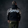PFK x Irongate Hoodie Black/Cool Blue3