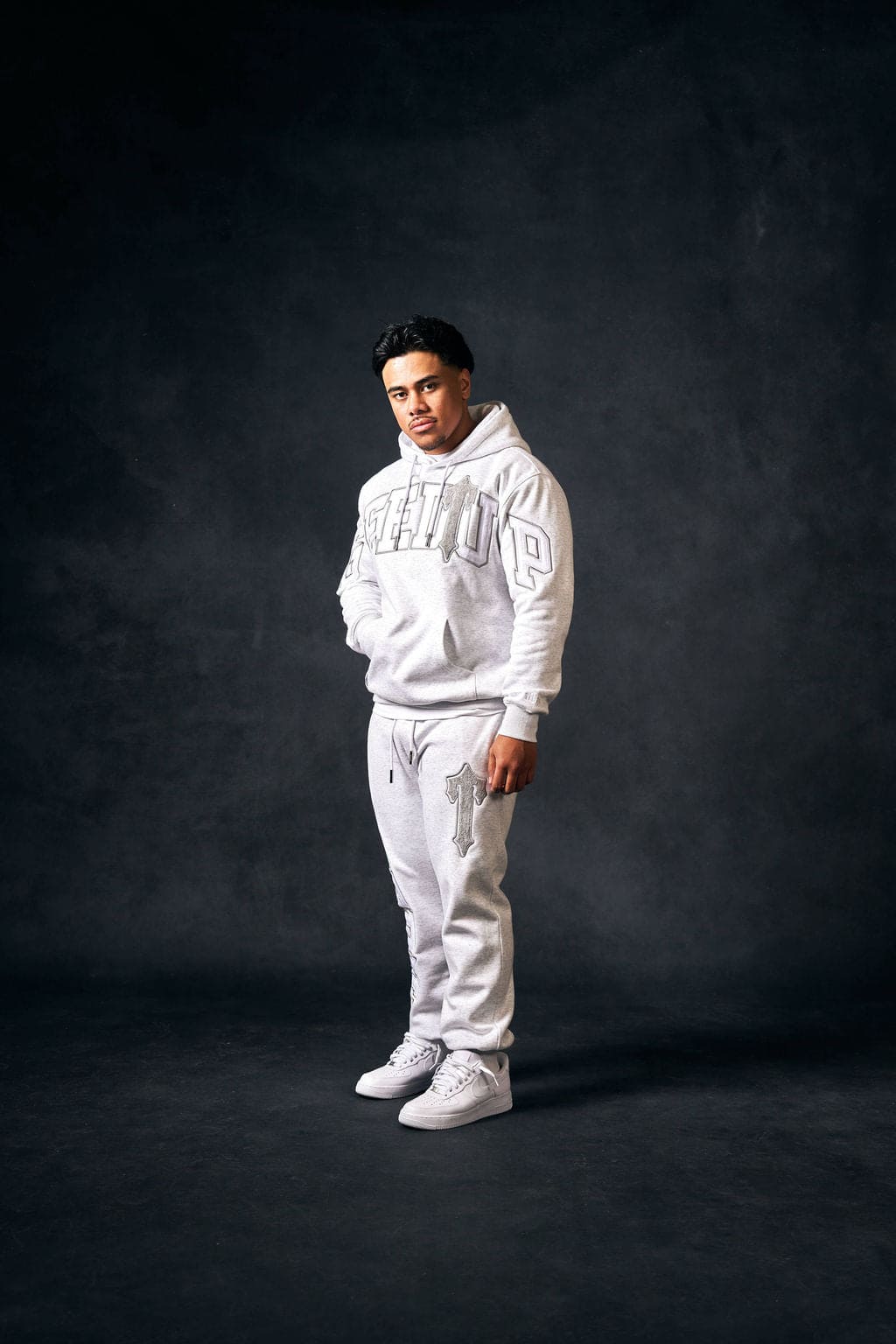 Team Logo x Irongate T Trackpant White Marle/Grey