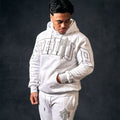 Team Logo x Irongate T Hoodie White Marle/Grey3