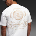 Geedup Co. Cursive T-Shirt Off White4