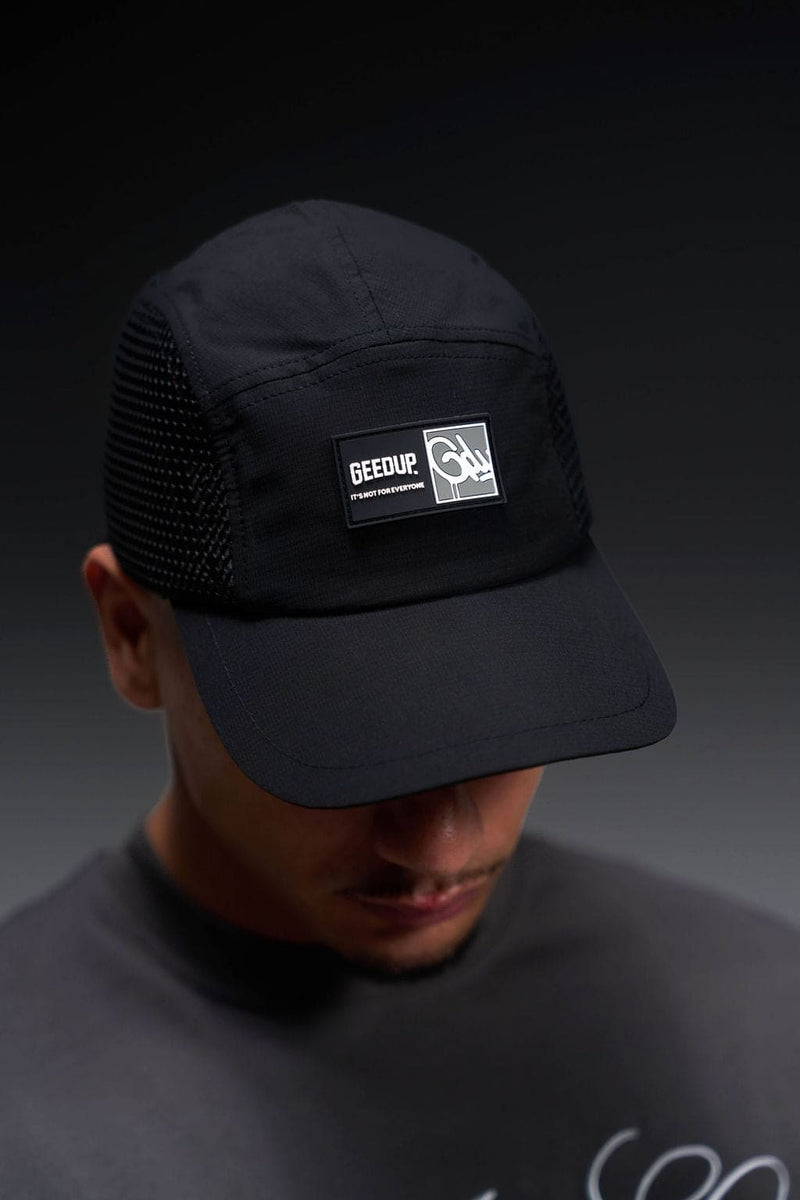 Handstyle 5 Panel Hat Black