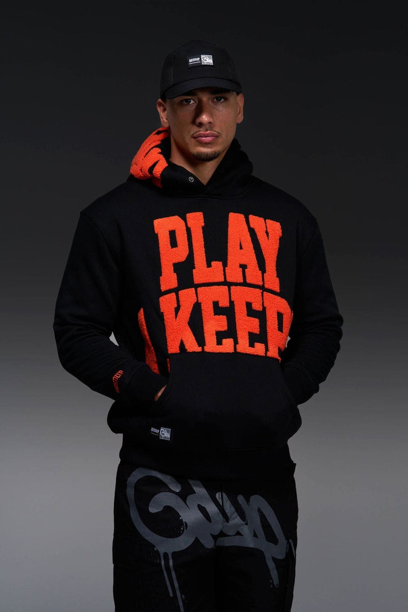 Play4Keeps Handstyle Hoodie Black/Orange