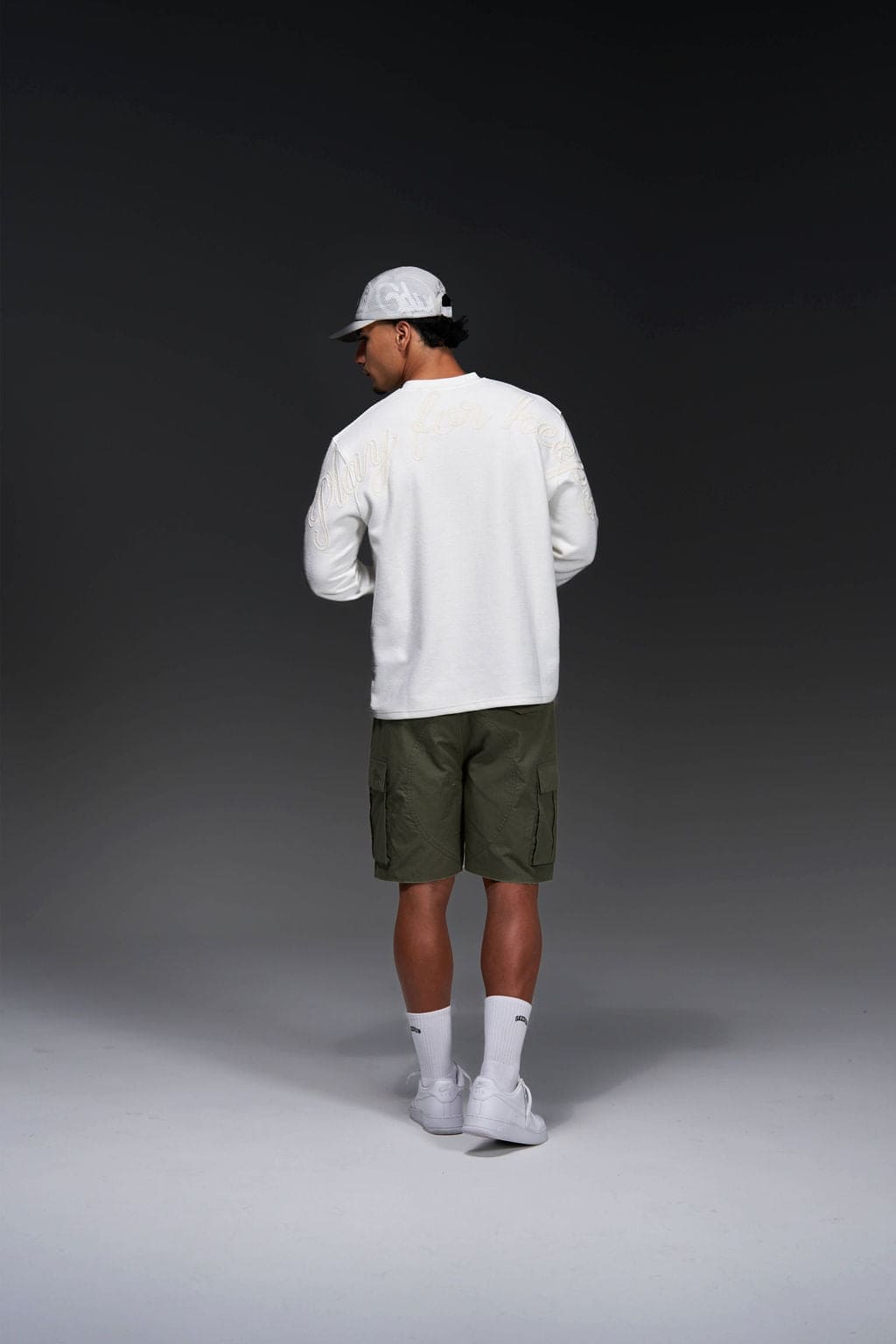 PFK Waffle Longsleeve T-Shirt White