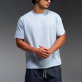 Micro Handstyle T-Shirt Washed Blue/White3