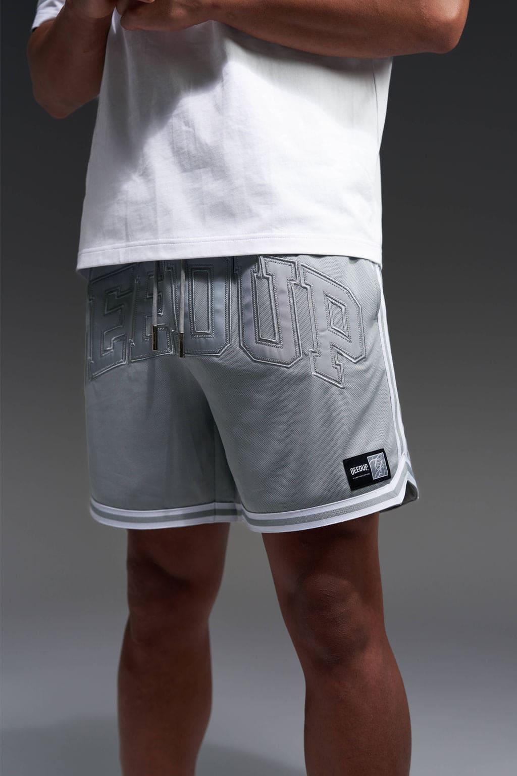 Team Logo B-Ball Short Grey