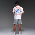 Duffle Bag Boys T-Shirt White/Red/Blue2